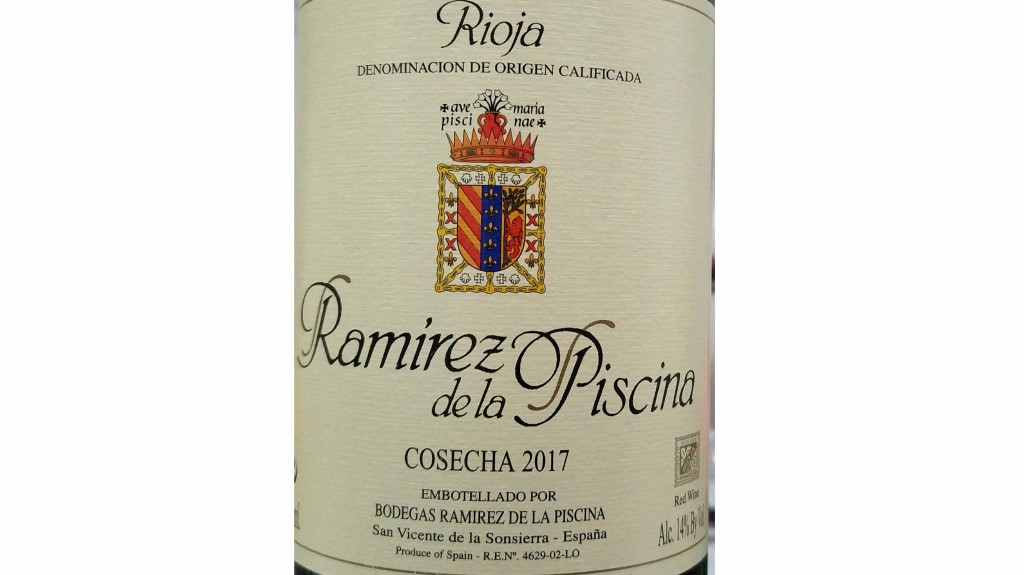 Ramírez de la Piscina Tinto 2017