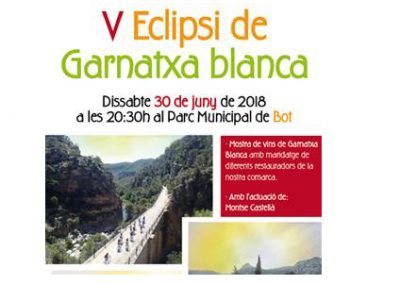 La DO Terra Alta celebra la V edición del Eclipse de Garnacha Blanca, el 30 de Junio
