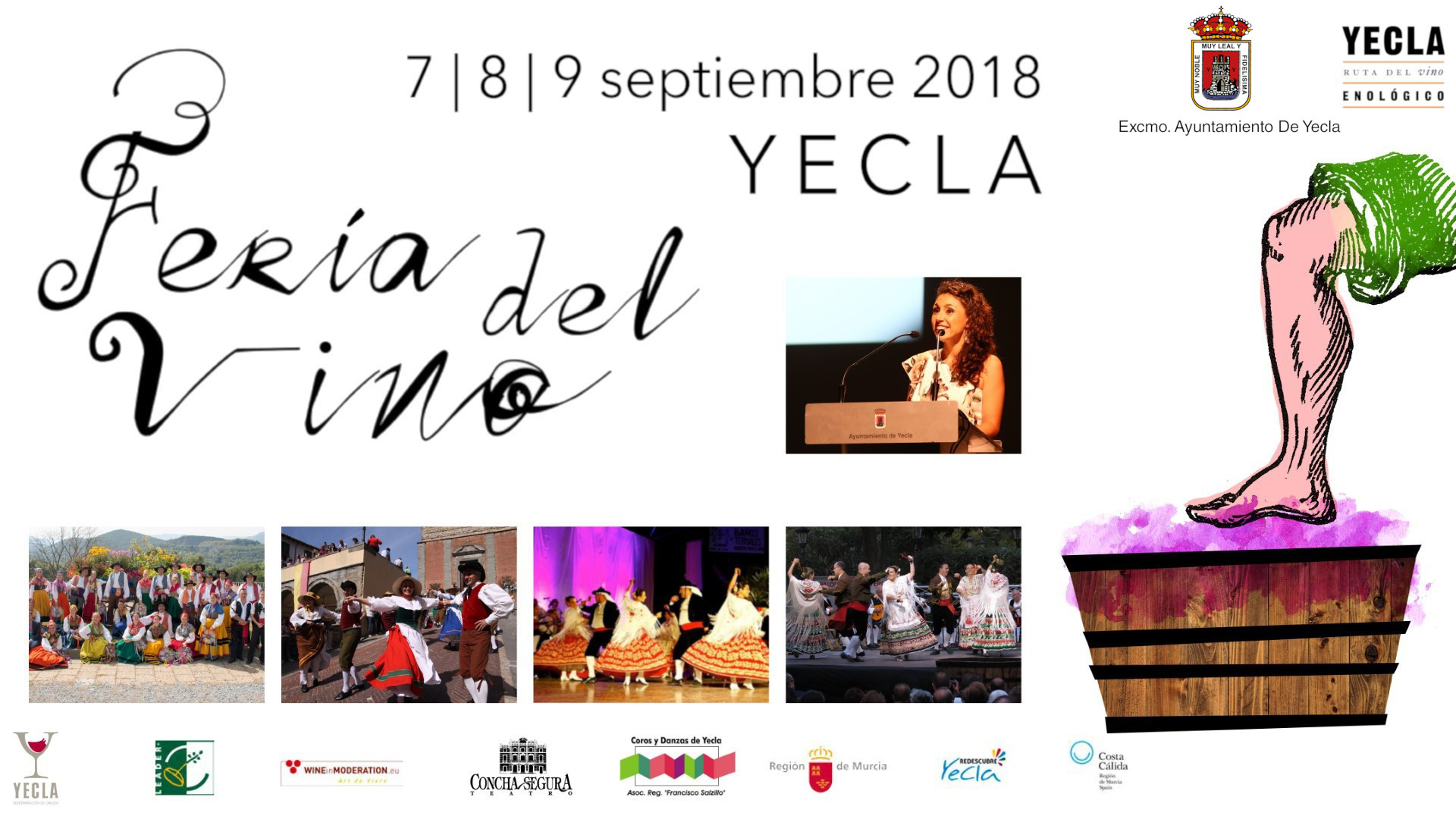 Feria del Vino de Yecla, del 7 al 9 septiembre