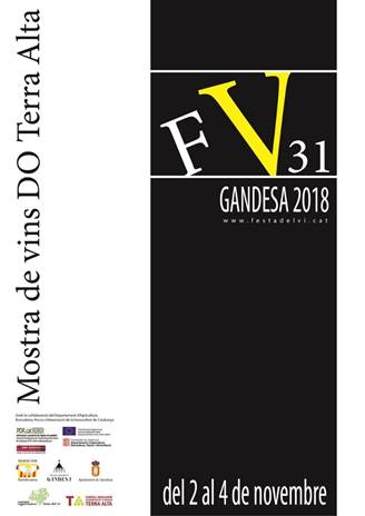 31ª EDICIÓN DE LA FIESTA DEL VINO DE GANDESA, del 2 al 4 de novembre