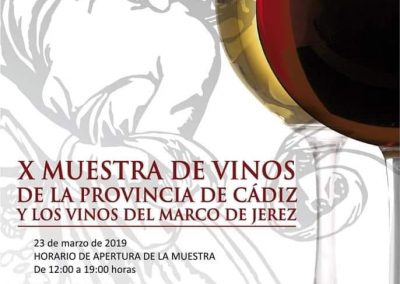 X Muestra de Vinos de Cádiz y del Marco de Jerez, 23 de marzo